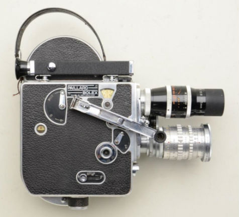 Bolex 8mm movie camera